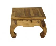 Table basse Opium en bois de shisham massif, 60 cm x 60 cm