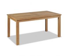 Festnight Table Basse de Jardin en Bbois de Teck 90 x 50 x 45 cm