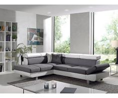 Bestmobilier - Lisbona - Canapé dangle Gauche Convertible - L 252 x P 190cm