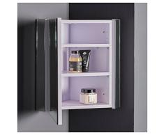 PlaneteBain Armoire Miroir d'angle pour Lave Mains 45x30.5