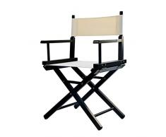 Chaise de metteur en scène Chaise de maquillage Chaise pliante Chaise de présentation Chaise publicitaire Chaise créative Chaise en bois massif Accessoires de scène (Couleur: Noir) ( taille : B2 )