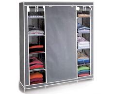 ProBache - Armoire de rangement Grise dressing penderie XXL tissu