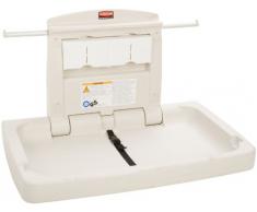 Rubbermaid Commercial Products Table à Langer Horizontale Plat, Platine Léger