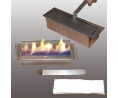 Cheminée Bio-Ethanol Modèle Roma Deluxe - Choisissez parmi 5 couleurs (Rouge)
