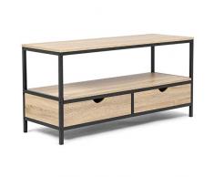 IDMarket - Meuble TV DETROIT design industriel