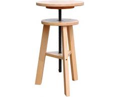 GGJIN Lapdesks Hêtre relevable Peinture Tabouret Art Chevalet datelier Artiste maître Tabouret en bois spécial Dessin Rotating