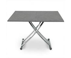 INTENSEDECO Table Basse relevable Philadelphia Effet béton