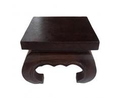 Collumino® asiatique Oriental en bois massif 25 cm Opium Table Table basse ~ Table d'appoint