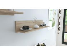 Etagère murale Skadu en Chêne brut