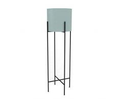 Étagères dangle Jardinière de Plancher de Cadre daffichage Vitrine décoration décoration de Meubles Creative Simple Porte-Pot de Fleur décoratif (Color : Blue, Size : 23 * 23 * 80cm)