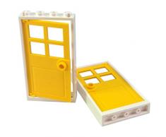 LEGO Bricks – Fer à Repasser avec Enfilade (Lot de 10, 2 x 2 ERGOTS), Couleur Gris foncé Nouveau