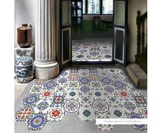 Creative Style Marocain Autocollant De Sol Décor À La Maison Cuisine Salon Salle De Bains Imperméable À Leau Antidérapant Respectueux De Lenvironnement PVC Autocollant Mur Autocollant Détachable