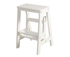 Échelle de Stockage de Chaussures de Siège de Tabouret de Tabouret/Escabeaux/Escabeau/Échelle en Bois Pliante DÉchelle de Ménage Supports Portatifs DÉtagères Tabourets Multifonctionnels, S&R