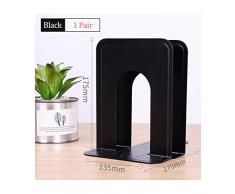 DGYAXIN Serre Livre Metal Noir, Stables Durable Emboîtable Serre Livre, pour la Maison, Le Bureau et la Bibliothèque- 9272