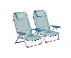Clic clac des plages Fauteuil - Lot de 2