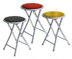 My Home WM Tabouret pliant - Noir