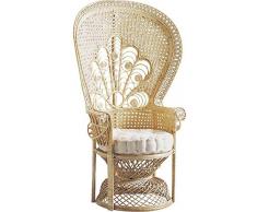 AUBRY GASPARD Fauteuil rotin Emmanuelle