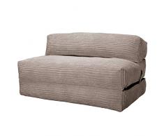 Lounge Pug, Avery, Fauteuil Futon, Double, Côtelé Vison