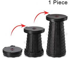 Night Cat Tabouret Pliant pour Camping Rétractable en Plastique Tabouret Pliable Tabouret Léger Portable pour La Pêche BBQ À Lextérieur À Lintérieur Cuisine Maxi Charge 150KG