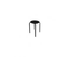 Velleman Tabouret en métal Robuste et Stable FP135B avec Assise en Plastique - SCH 177503