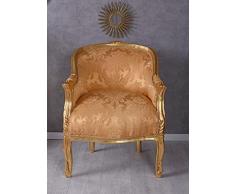 Palazzo Fauteuil baroque - Fauteuil bergère - Doré