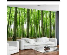 LFVGUIOP Murales 3D personnalisées, Temples de Montagne dItalie forêts Nature Salon canapé TV Mur Chambre Mur papier-1m2