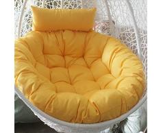 TOBY Suspendre L’Oeuf Hamac Coussins De Chaise, Multi Couleur Swing Coussin De Chaise épais Nid Chaise Accrochante Coussin De Siège Balançoire-b 105cm(41inch)