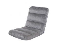 FCXBQ Fauteuil inclinable de Sofa de Plancher pour Le Salon et la Chambre à Coucher, Multi-Angle capitonné avec Le Dossier réglable pour la Lecture/Regarder la télévision/Jouer/la méditation