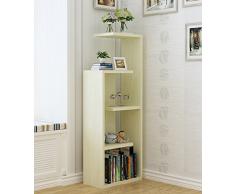 ZENGAI Bois Étagère Stratifiés Porte-fleurs Râteliers Dangle Vitrine Plantes En Pot Présentoir, 5 Couleurs, 48,6 Pouces De Hauteur (Couleur : E, taille : 48*132.5cm)
