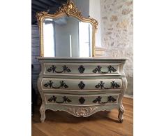 Commode bordelaise style louis xv patinée