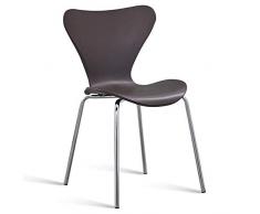 XUEYAN XX Tabouret de Bar Chaise Chaise Ergonomique en Acier Inoxydable de Conception Ergonomique et multifonctionnelle à Dossier incurvé, 6 Couleurs (Couleur : Orange, Taille : 490x530x800mm)