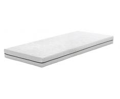 AmazonBasics Matelas en mousse ultra-confortable 7 zones, Moyen (H3) - 140 x 200 cm