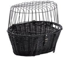 Panier pour Chien/Chat avec Coussin - Couleur Noir - Taille 50 x 41 x 35 cm