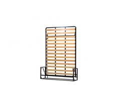 Wallbedking Classic Mécanismes de Lit Mural/Lit Escamotable/Lit Rabattable Vertical 140cm x 200cm