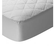 Pikolin home - Protège-matelas matelassé hypoallergénique et anti-acariens, imperméable et respirant. 140x200 cm. Lit 140. Toutes les mesures