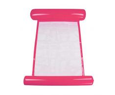 HaavPoois Air Lit Eau Transat Gonflable Plage Plage Piscine Piscine Extérieure Pliante Portable Transat Loisirs Produits(Pink)