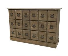 Meuble Enfilade Chiffonnier Semainier Commode à Tiroirs en Bois 120 cm