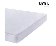UMI. Essentials - Protège Matelas Imperméable et Respirante -Coton (100 x 190/200 cm)