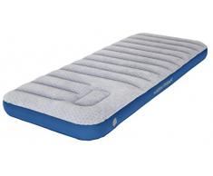 High Peak Air Bed Cross Beam Single Extra Long Matelas Gonflable Mixte Adulte, Gris/Bleu