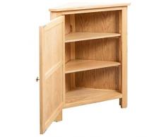 Tidyard Placard dangle | Armoire dangle 59 x 36 x 80 cm en Bois de Chêne