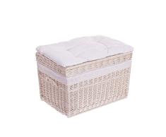 Coffre e-mail/wicker24 558–70 W/O en Osier, Panier, Beige, 70 x 42 x 47 cm