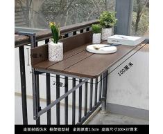 FDASIA Table Pliante Balcon Balustrade Table Suspendue Pliante Commode Table dordinateur Suspendus Accueil Bar comptoir Creative Levage Pliant Bureau-même comme sur limage3-