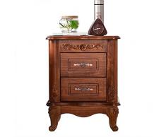 Tables de chevet Cabinet de Chevet Cabinet de Chevet Blanc en Bois Massif Cabinet de Chevet Cabinet dangle en Coin (Couleur : C)