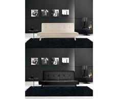 Canapé-lit 180 x 80 cm en Similicuir, rabattable, design moderne