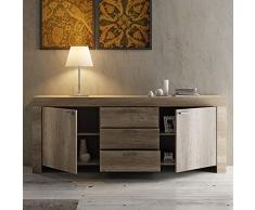 M-012 Enfilade contemporaine Couleur chêne Loggia