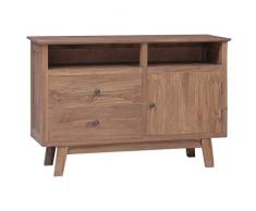 Festnight Buffet Cuisine Bois Armoire de Rangement 100x30x68 cm