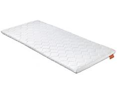 sleepling 193962 surmatelas Ferme en Mousse Froide, 160 x 200 x 6 cm, Blanc