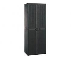 Armoire résine 4B rotin 65 x 45 x 172 cm