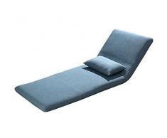 Matelpro-Fauteuil design convertible en tissu gris Norton
