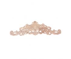 Vosarea Ornement en bois sculpté pour meuble, cadre de porte, mur, armoire, fenêtre ou miroir